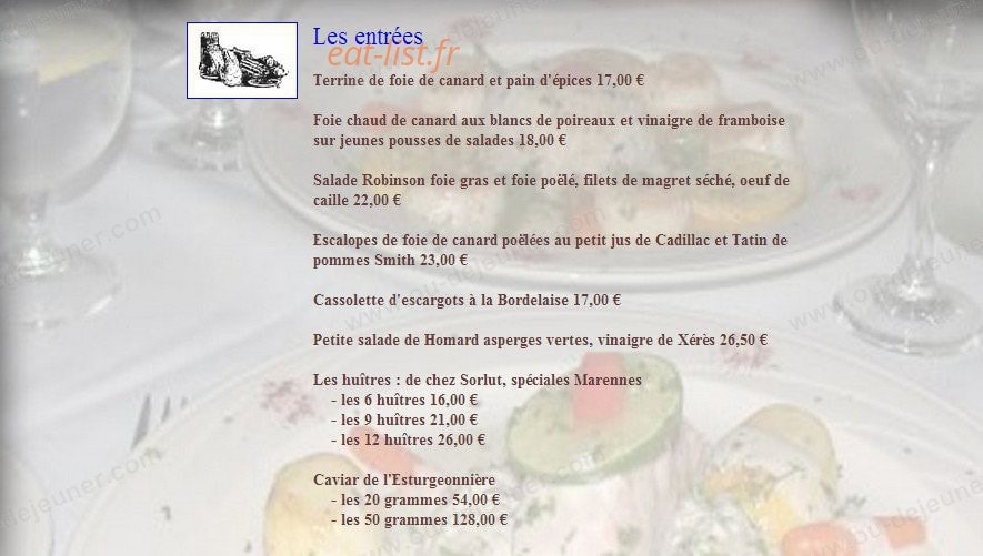 Le Robinson — carte page 1