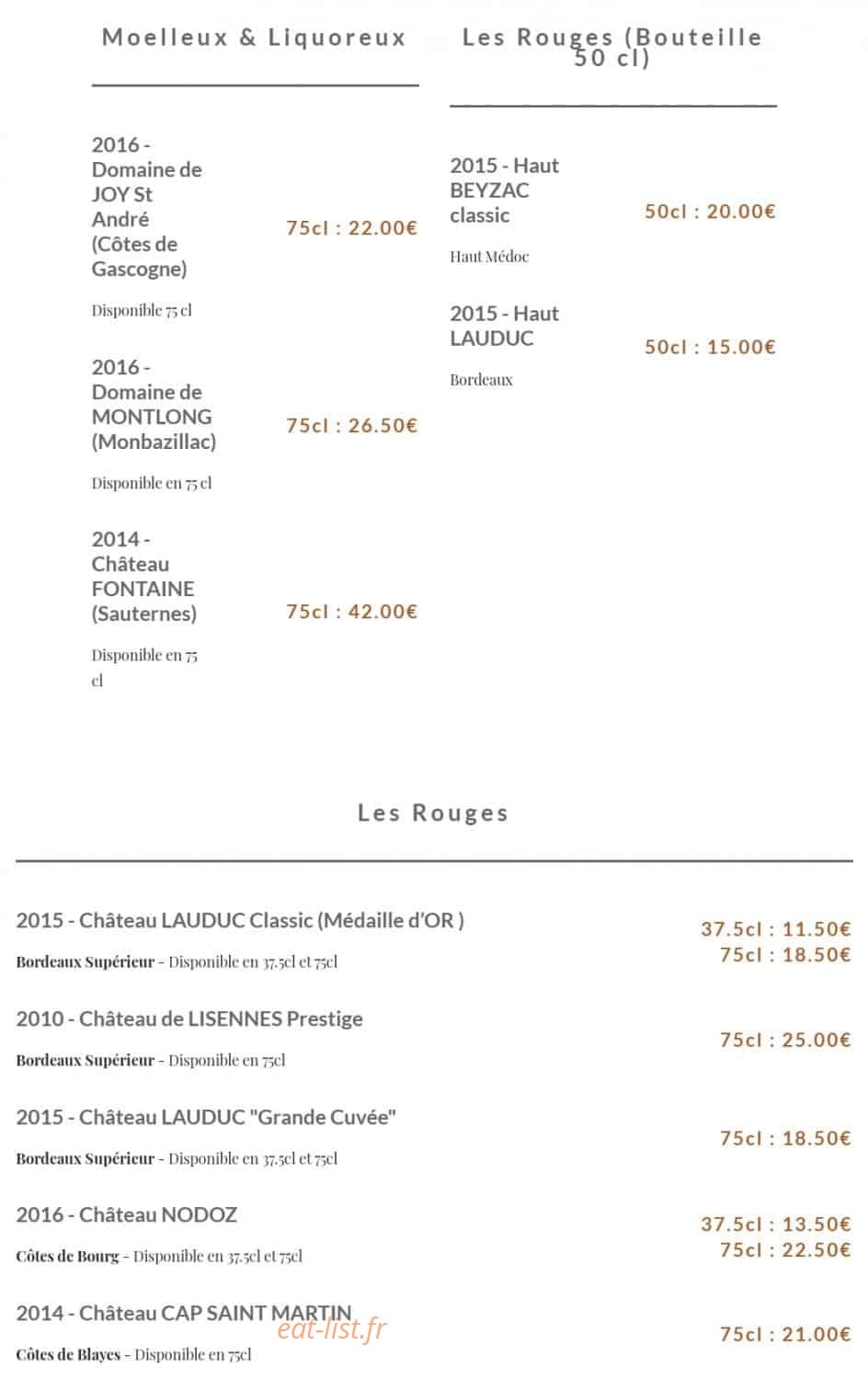 L' Ô à la bouche — carte page 3