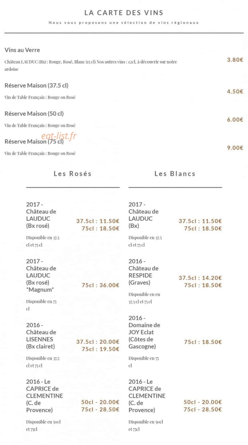 L' Ô à la bouche — carte page 2