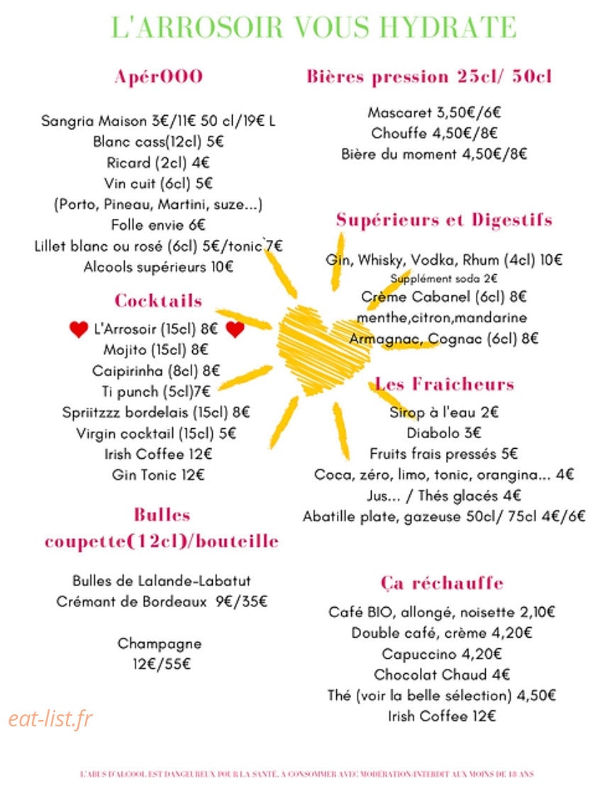 L'arrosoir — carte page 3