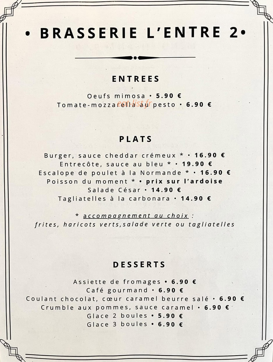 L'Entre 2 — carte page 1