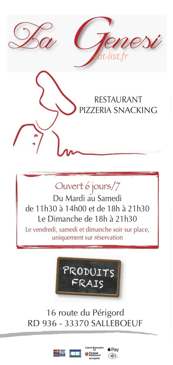 La Genesi — carte page 1