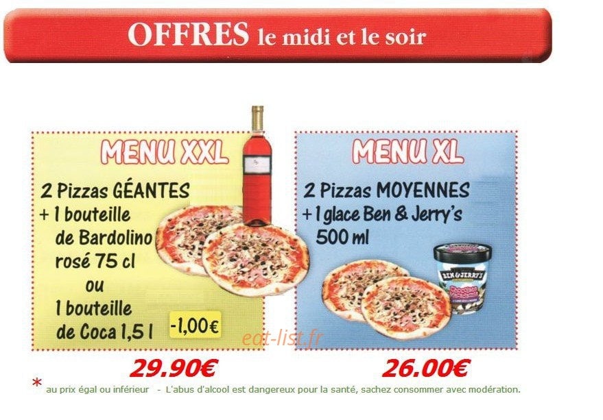 Bambino'Pizz — carte page 5