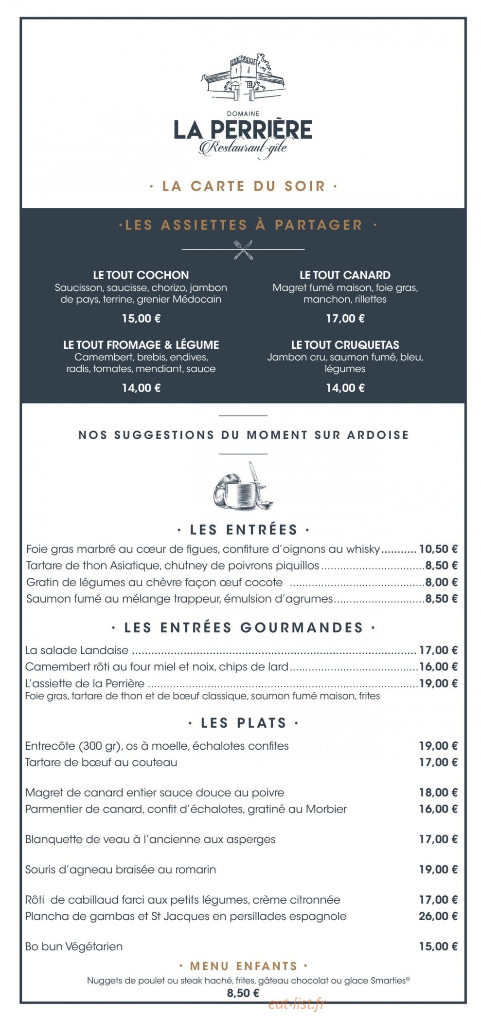 Domaine La Perrière — carte page 2