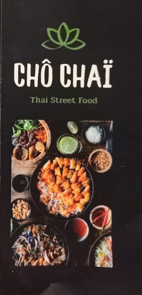 Chô Chaï — carte page 1