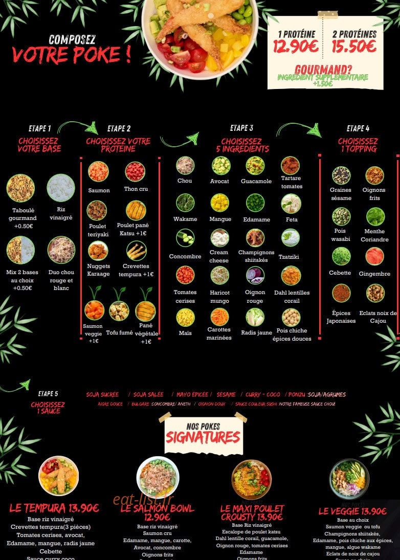 Couleur sushi — carte page 4