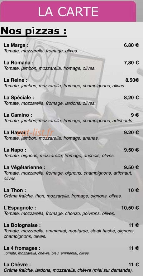 Le 101 — carte page 1