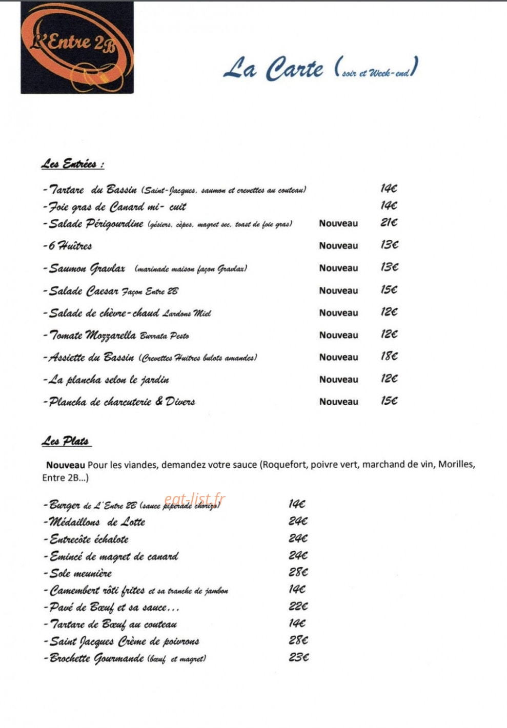 L'Entre 2B — carte page 2