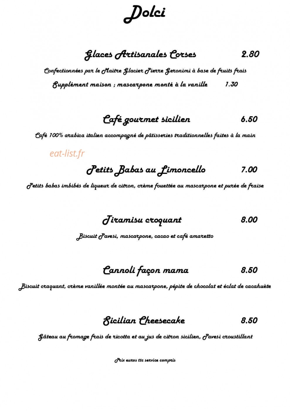 Jambons 10 Vins — carte page 3