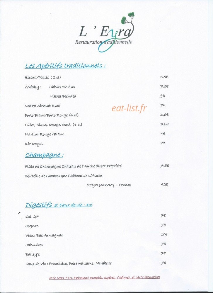 L'Eyra — carte page 9