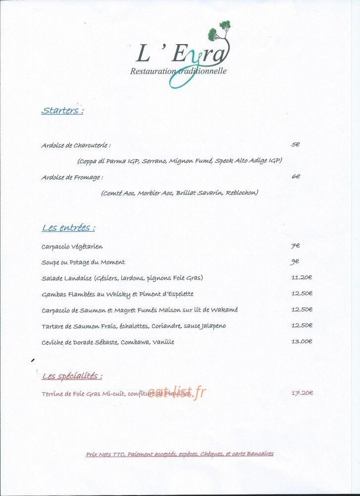 L'Eyra — carte page 5