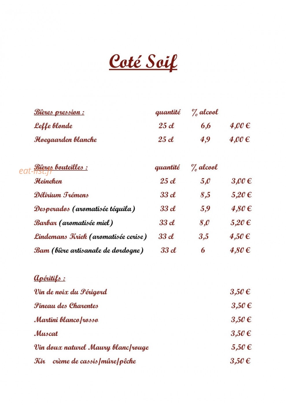 L'hexagone — carte page 5