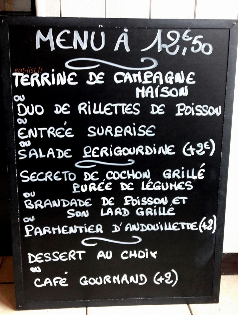 LO'berge — carte page 1