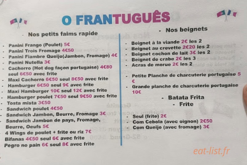 O Frantuguês — carte page 2