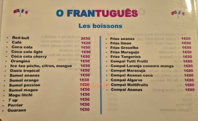 O Frantuguês — carte page 4