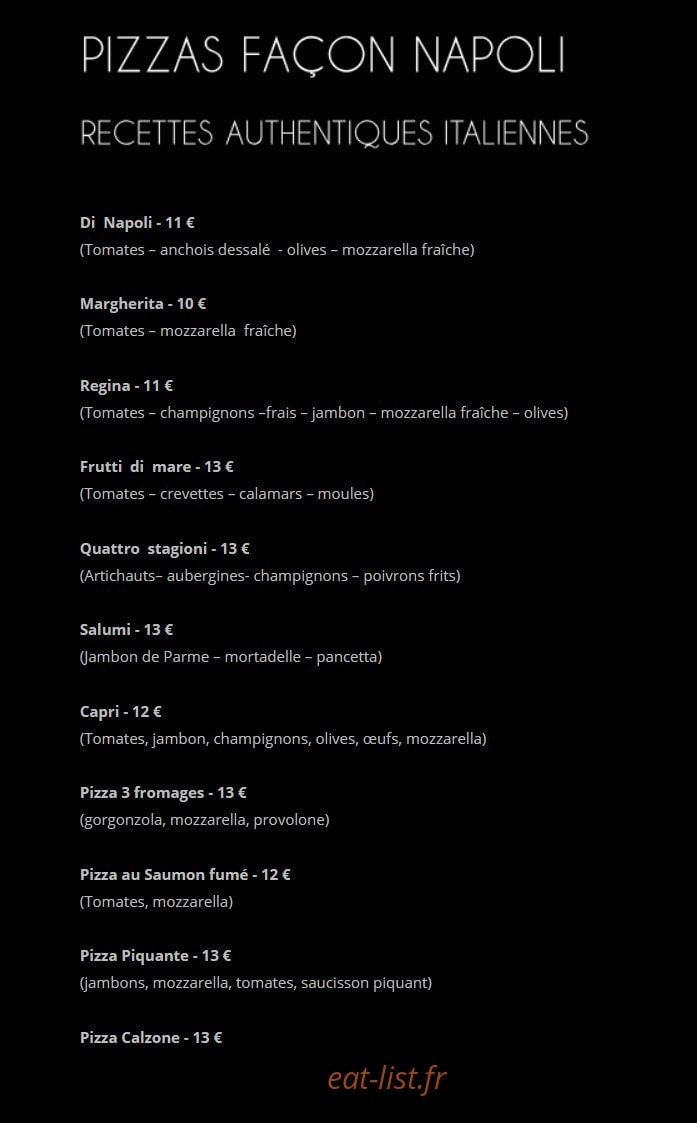 Ristorante a Napoli — carte page 4