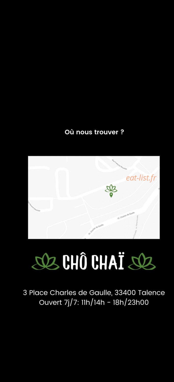 Chô Chaï — carte page 4