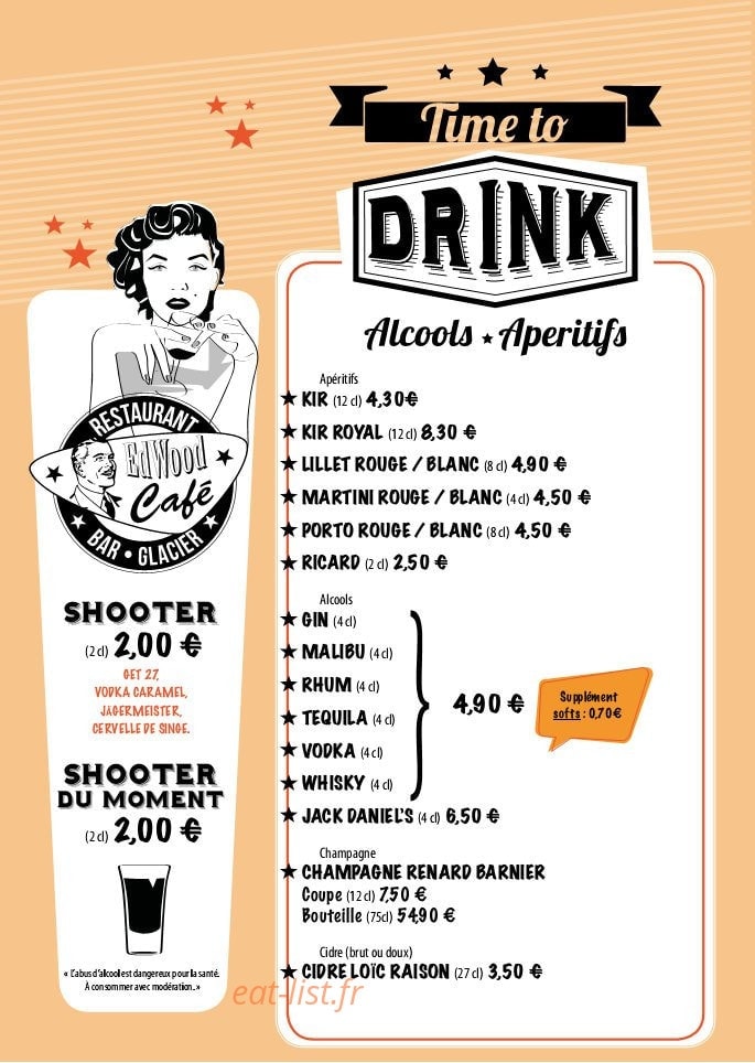 Ed wood café — carte page 6