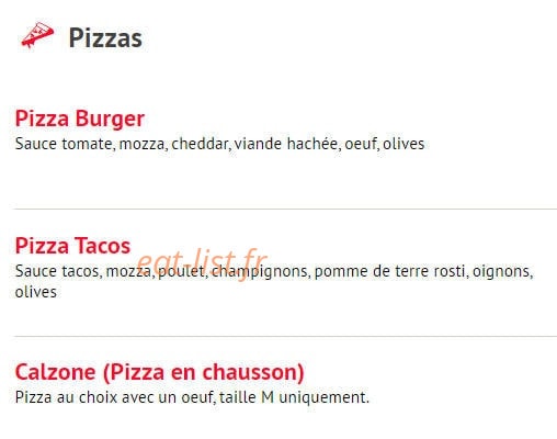 Fac' Kebab — carte page 7