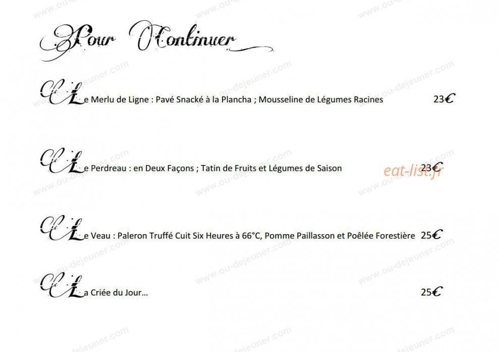 La reserve — carte page 3