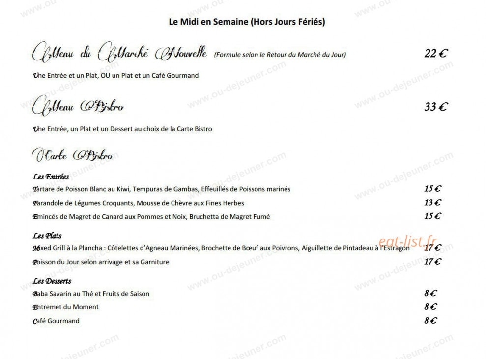 La reserve — carte page 8
