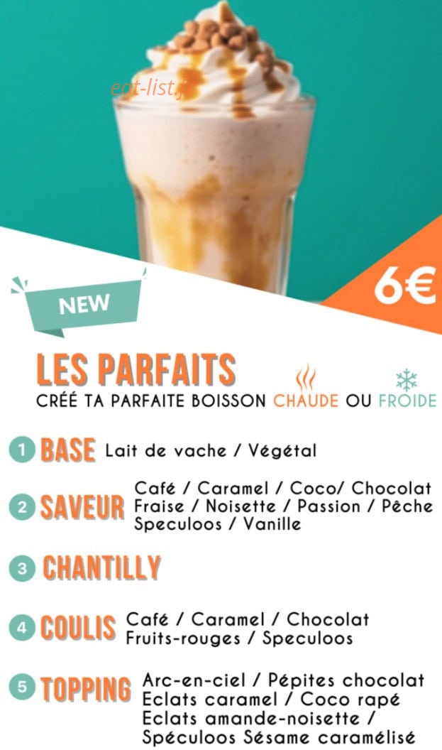 Le Dé Caféiné — carte page 4