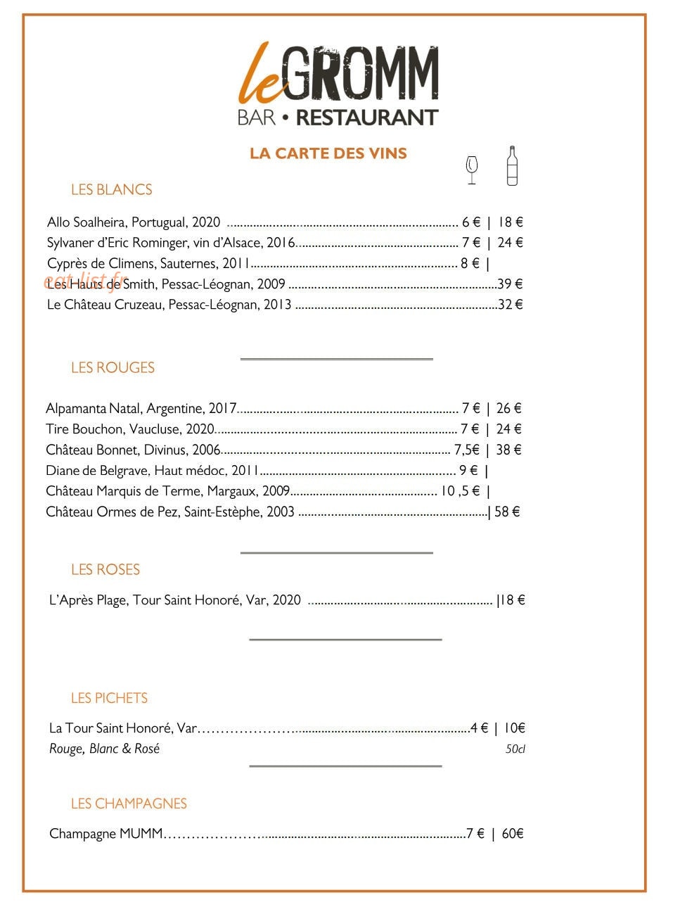 Le Gromm — carte page 6