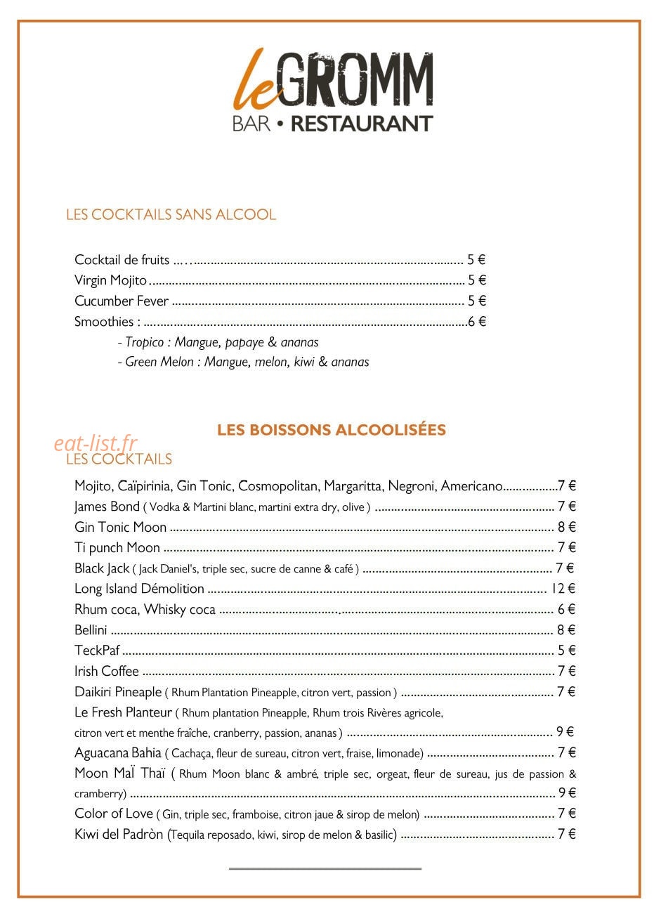 Le Gromm — carte page 3