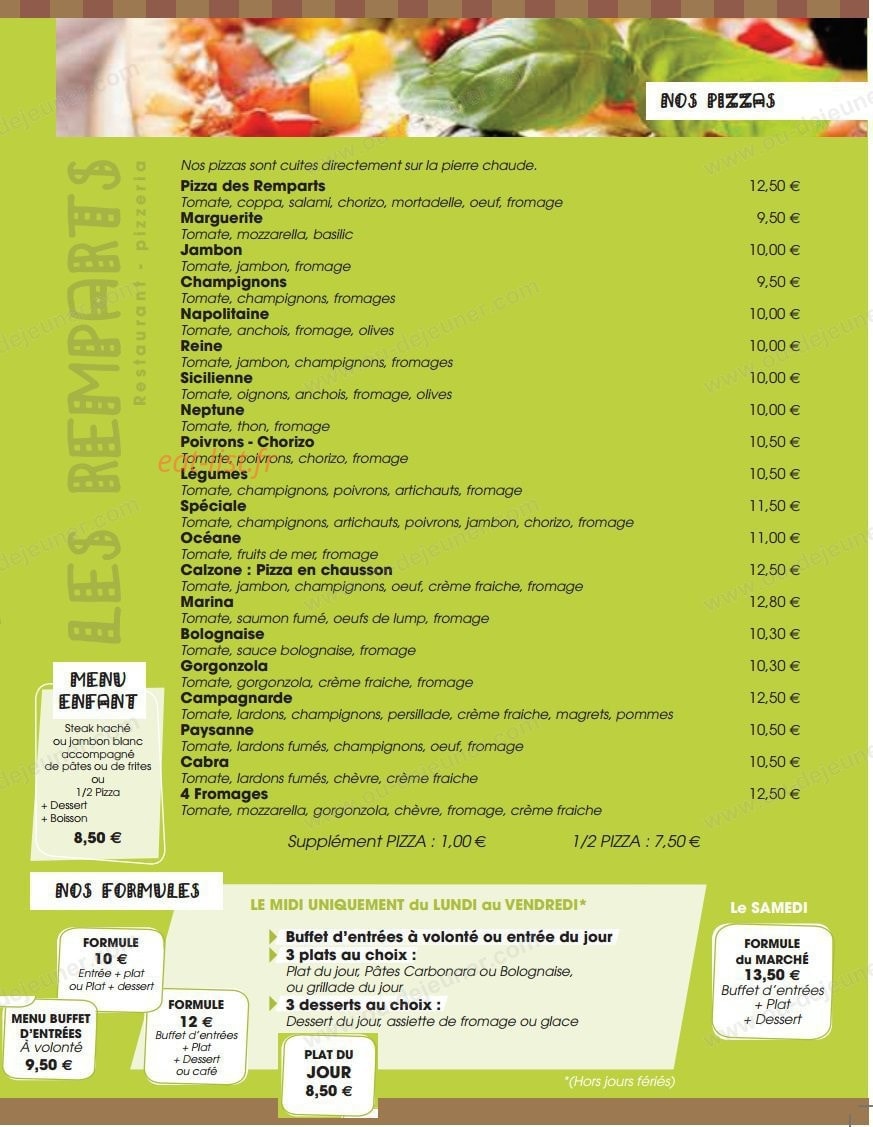 Les Remparts — carte page 2