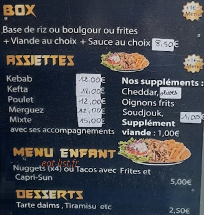 Mana Food — carte page 2