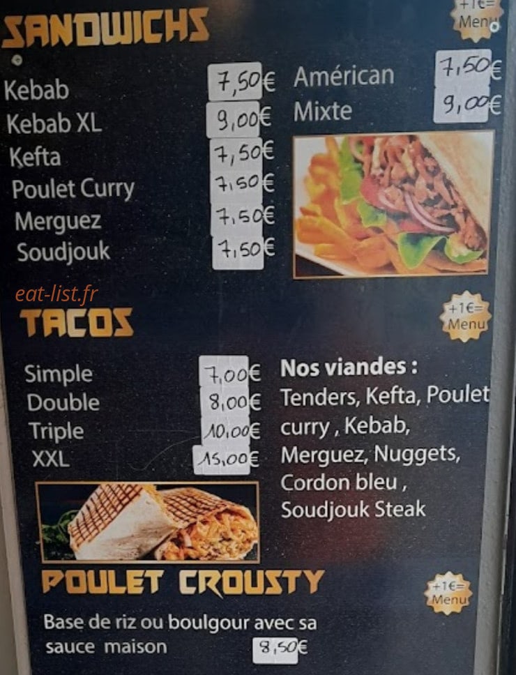 Mana Food — carte page 3