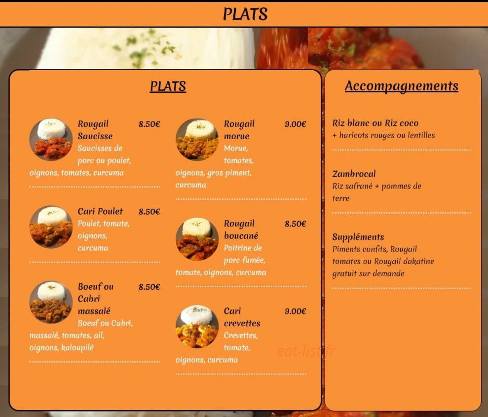 Saveur Réunion — carte page 3