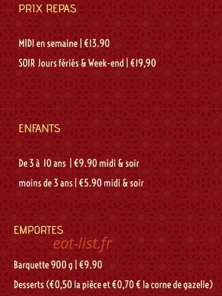 Tajinier — carte page 1