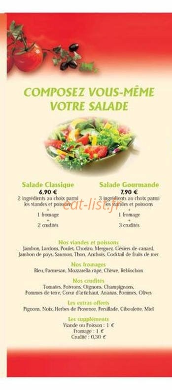 Pizza'Mania — carte page 7