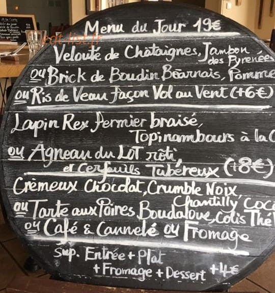 Le Bontemps — carte page 1