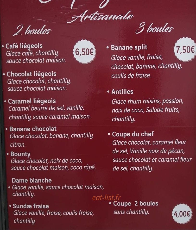 La crêperie du port — carte page 2
