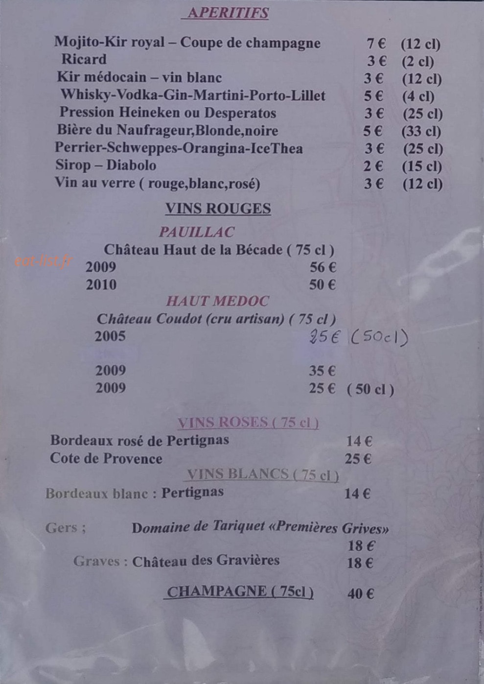 Les Bord de Garonne — carte page 3