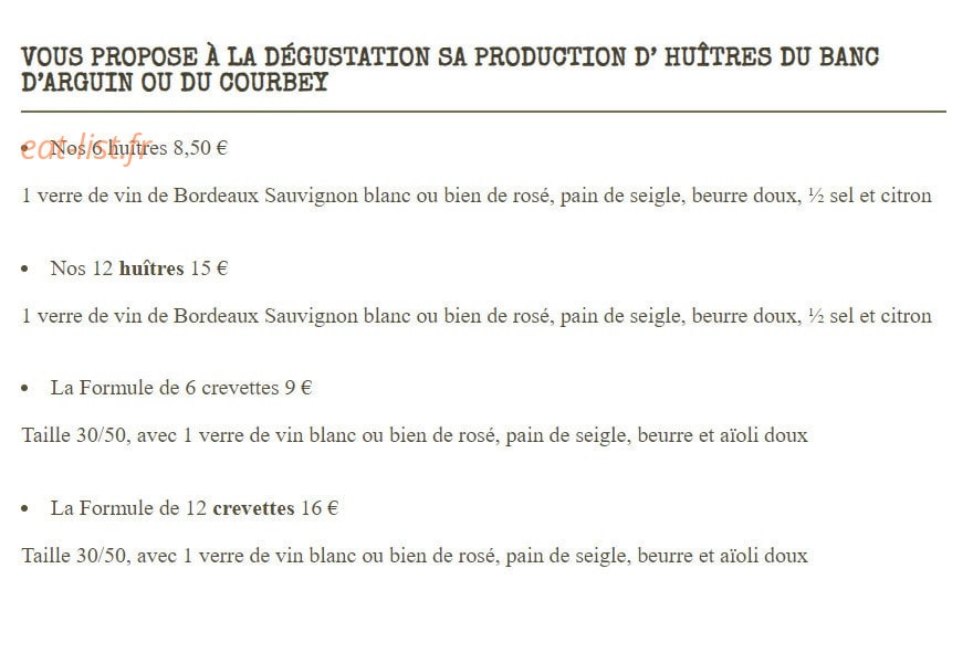 La Cabane 301 — carte page 2