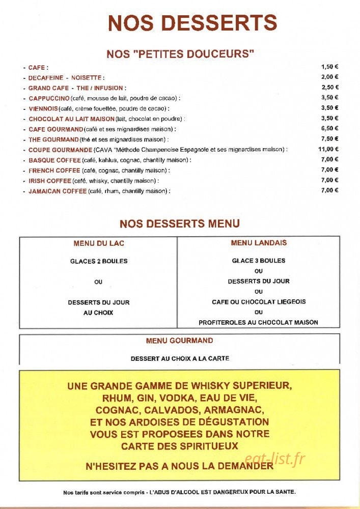 La Feria — carte page 8