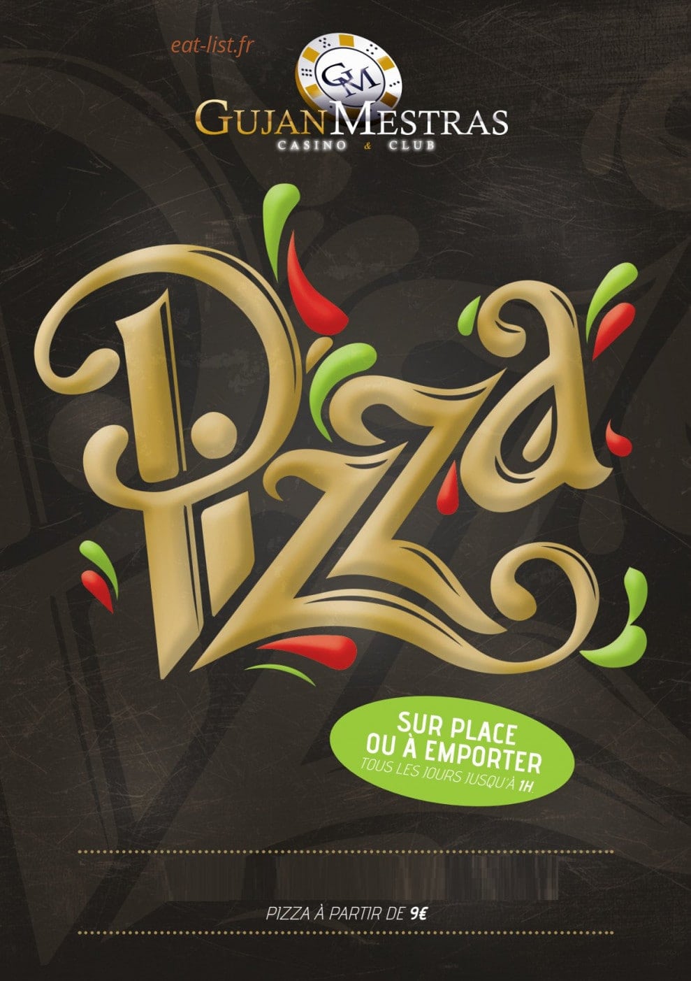 La Floridita — carte page 1