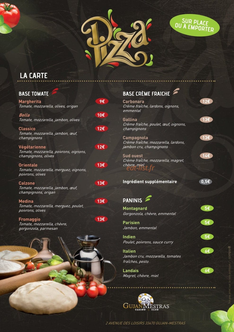La Floridita — carte page 2