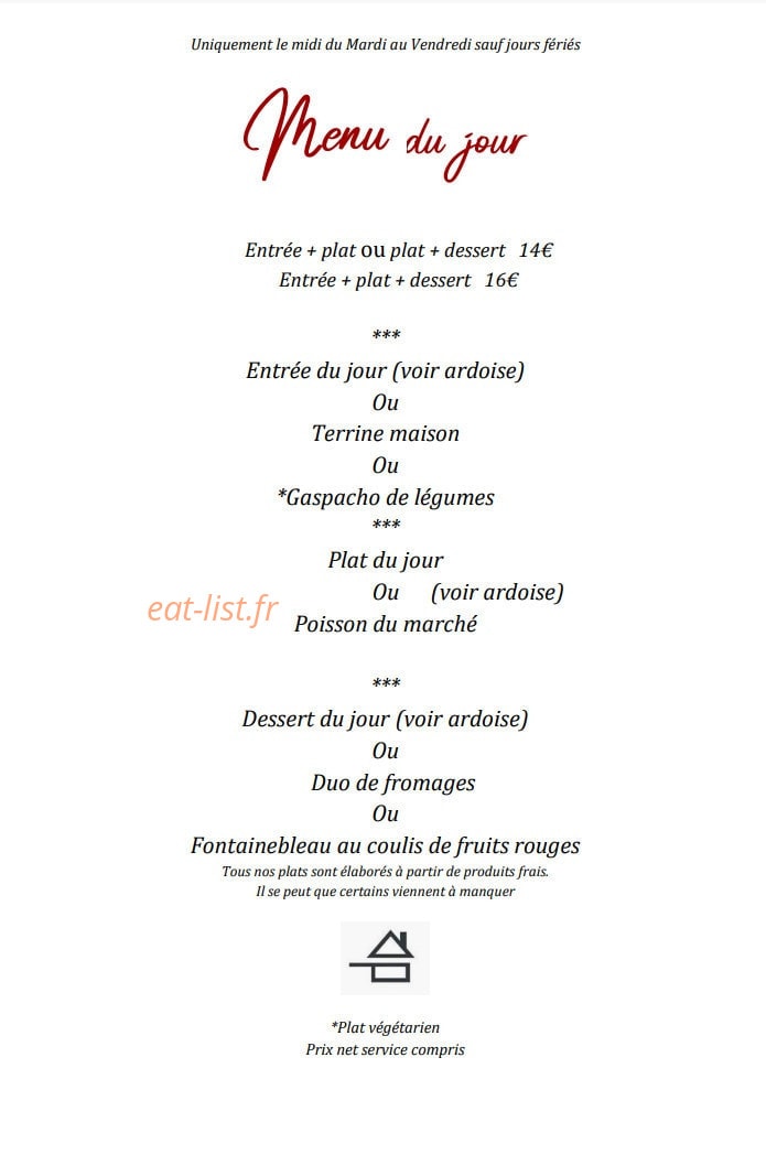 La Gourmandise — carte page 3