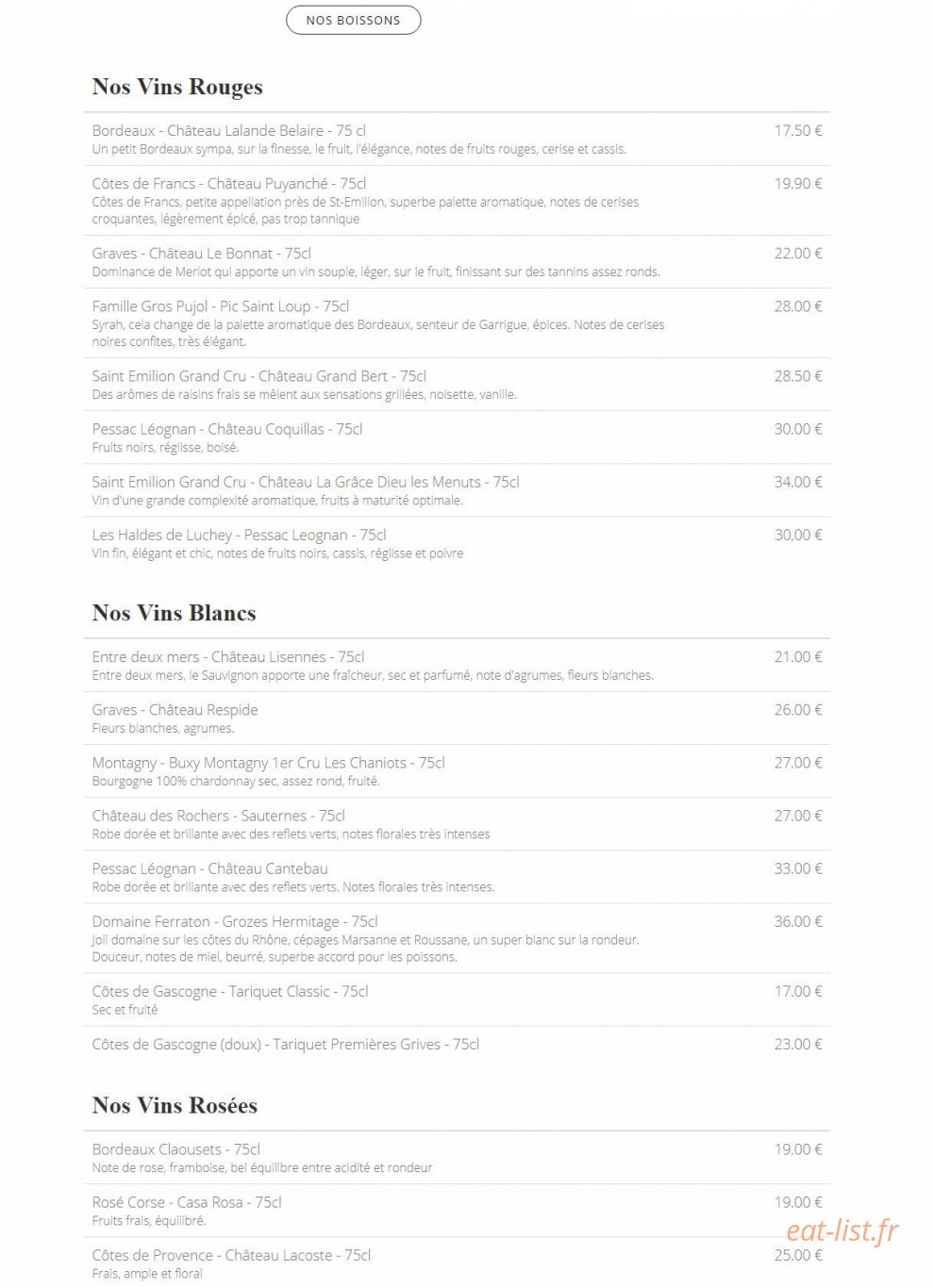 La Marine — carte page 4