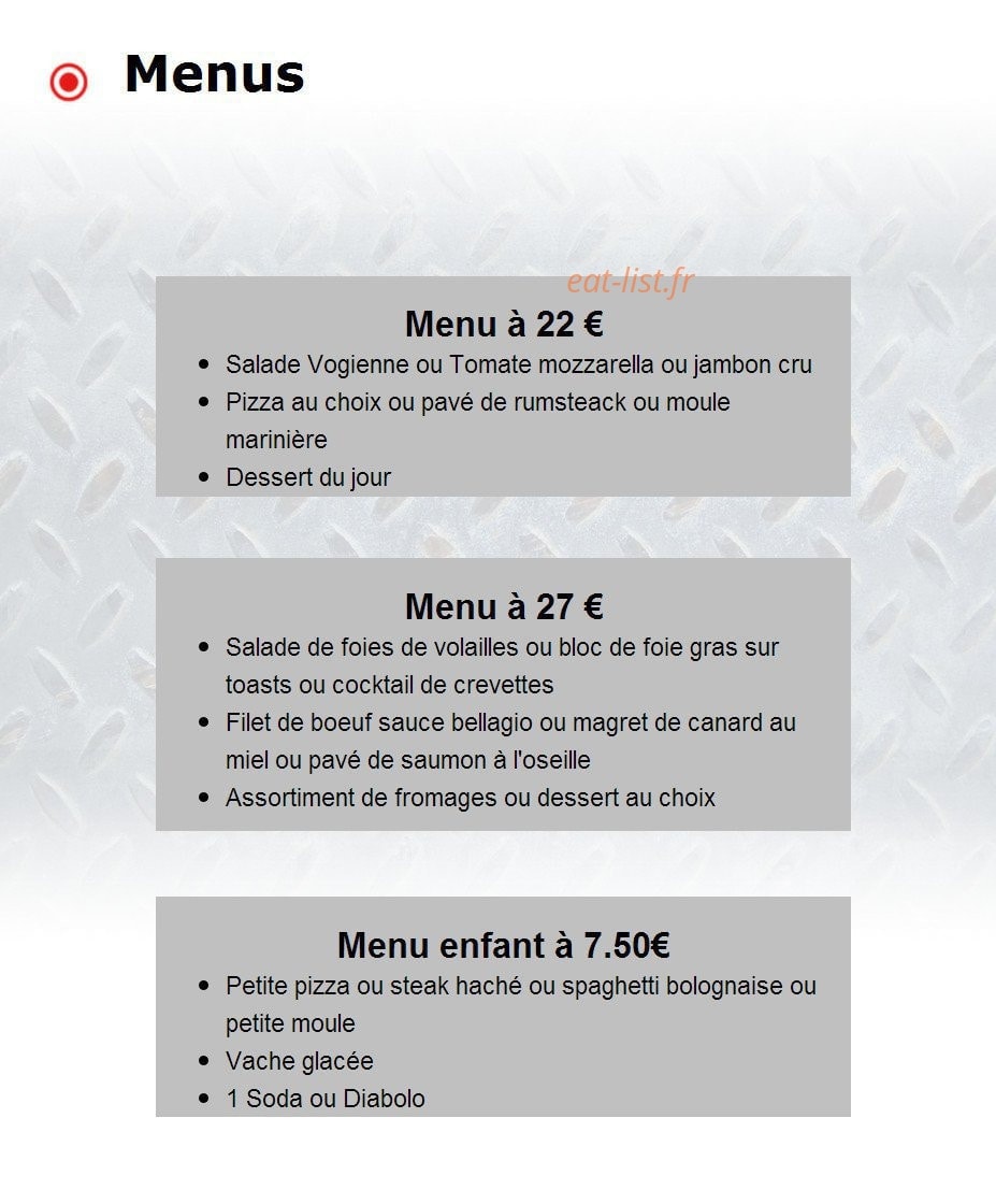 La vache sur le toit — carte page 7