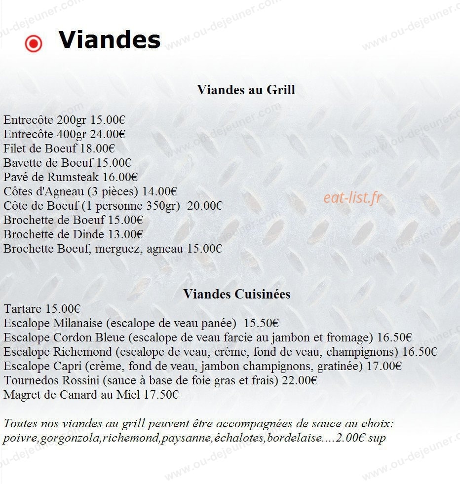 La vache sur le toit — carte page 3