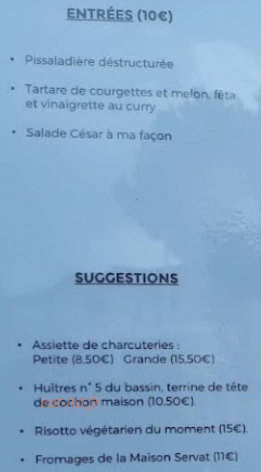 Le chef est une femme — carte page 1