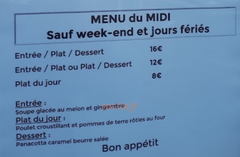 Le chef est une femme — carte page 3