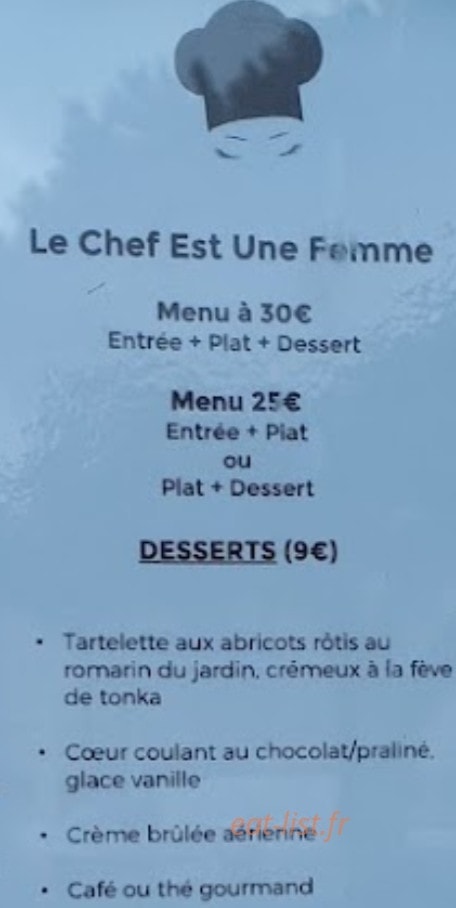 Le chef est une femme — carte page 4