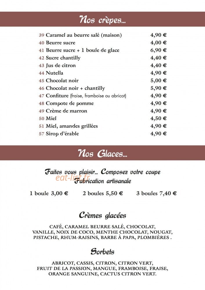 Le Tegalet — carte page 6