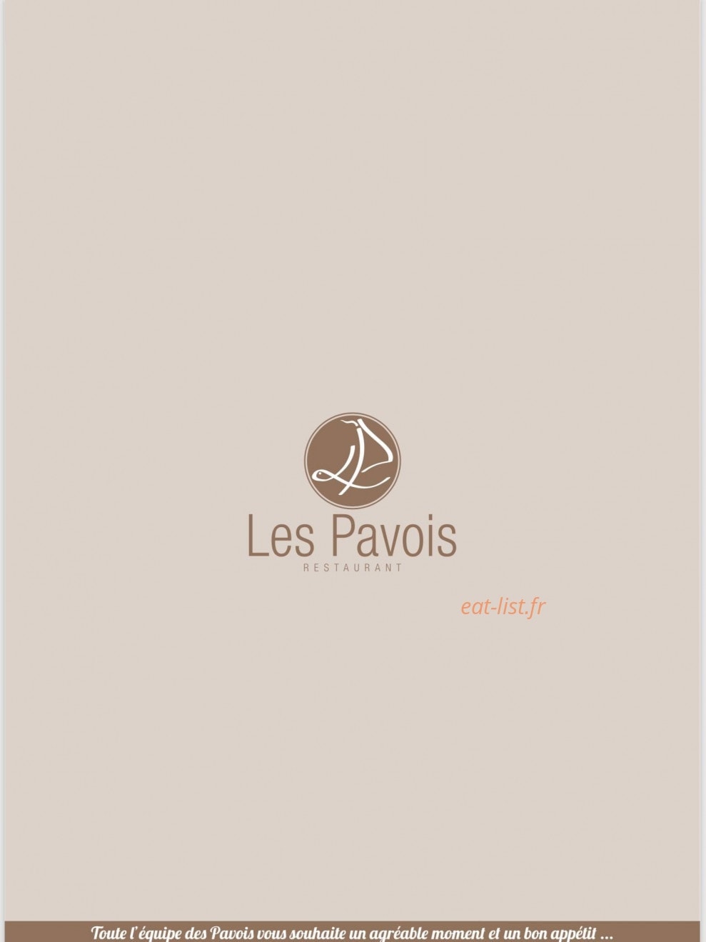 Les pavois — carte page 8